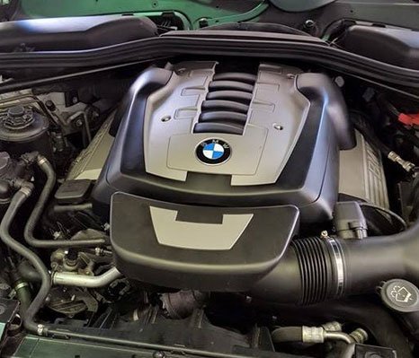 BMW engine bay at City Auto Center